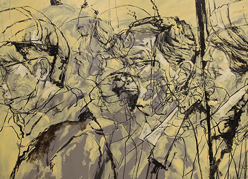 Pagi hari yang suram  