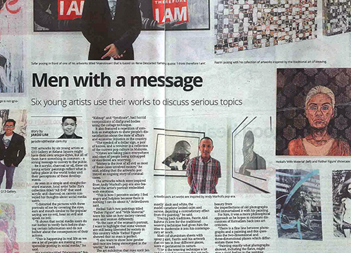 View From The Six : Group Exhibition was listed in Harian Metro on May 2016