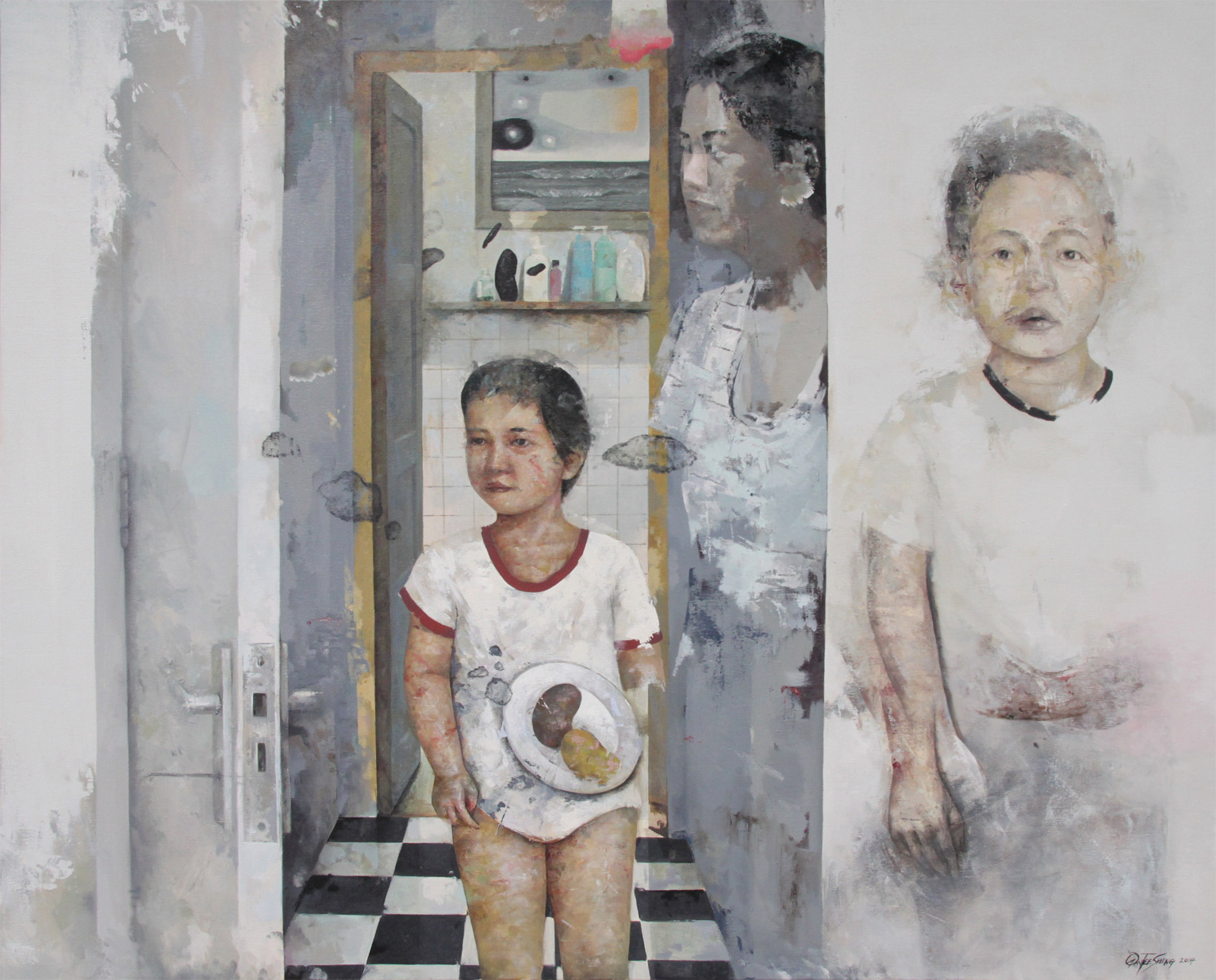 Women With Her Childrens – Gan Tee Sheng Preview