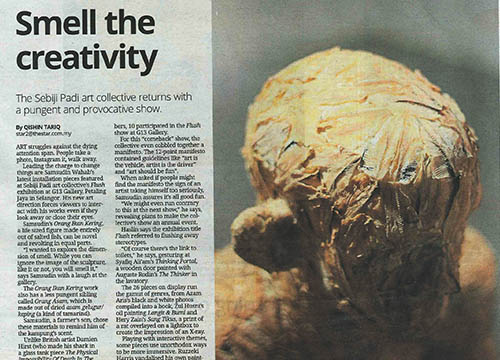 Flush!! Sebiji Padi Community was listing in The Star on June 2015