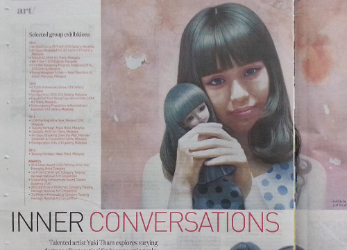 Yuki Tham featured in New Straits Times on March 2017