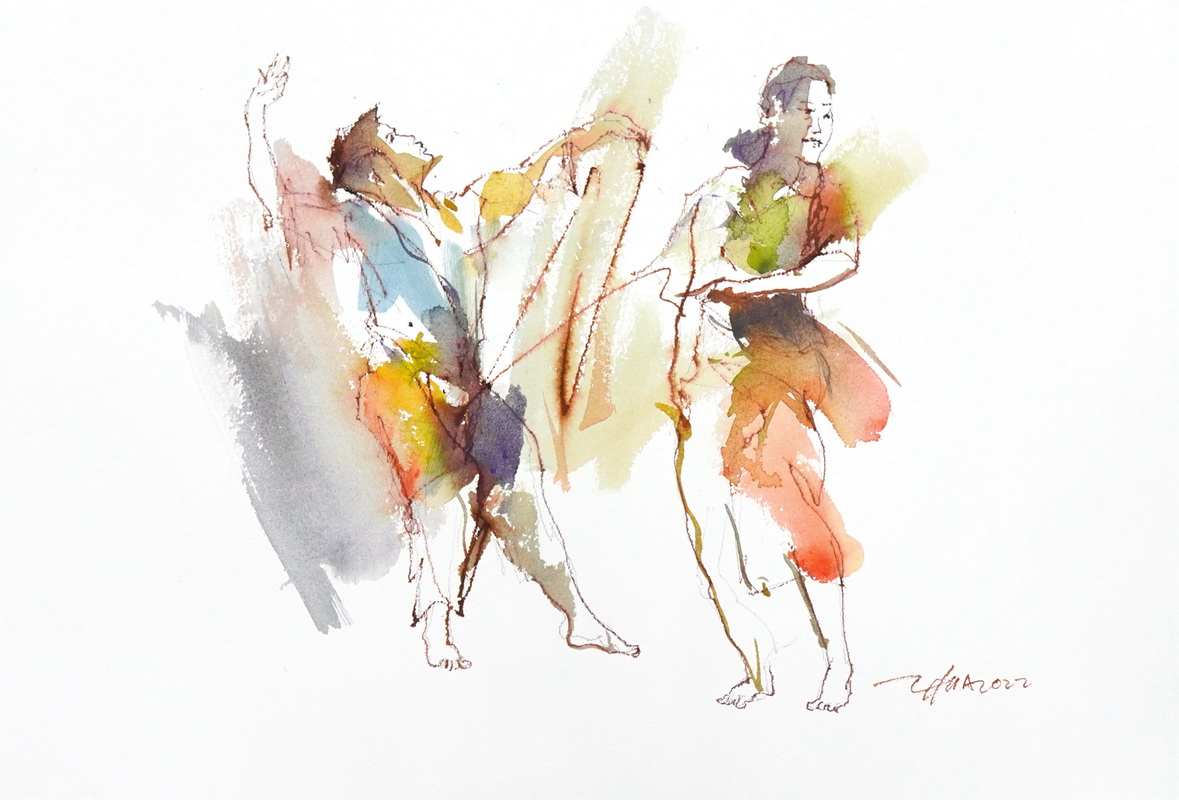 Dancing Sketch 2215 – Calvin Chua