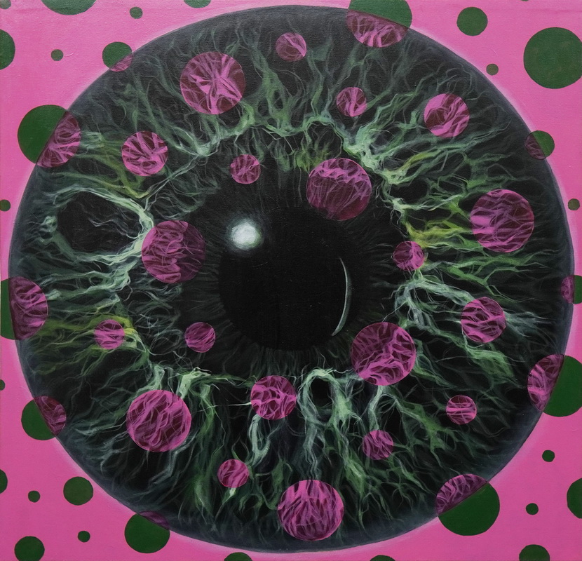 Pink Green – Reflection of Broken Infinity Glass – Nik Shahfiz PREVIEW HSINCHU NTD