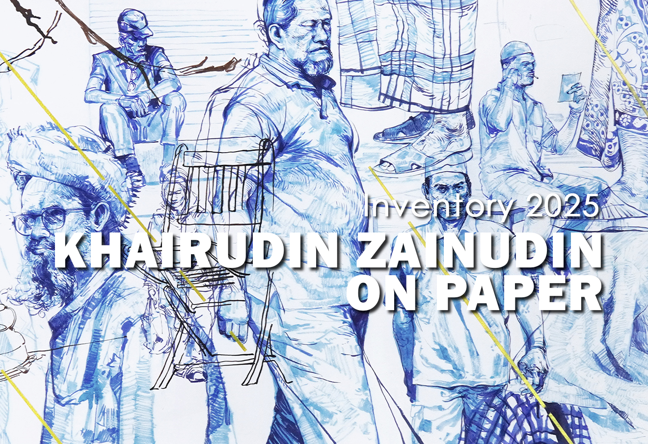 DRAWING ON PAPER -KHAIRUDIN ZAINUDIN