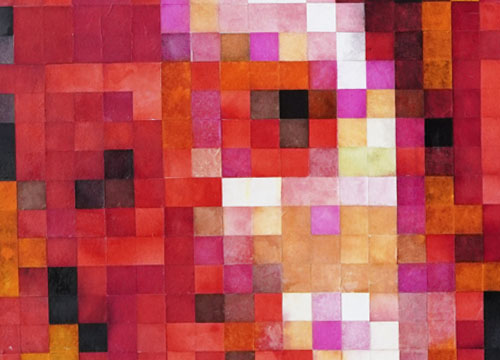 The Birth of Venus, Portrait (Red)