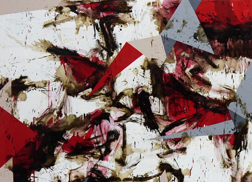 Reflection of Falling Leaves