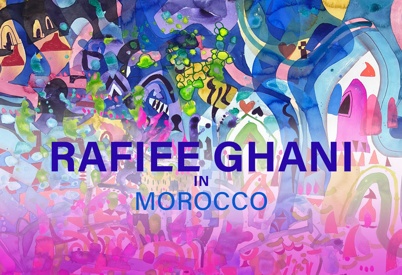 Rafiee Ghani in Morocco