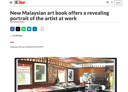 ‘The Artist’s Studio’ publication was listing in The Star on November 2023