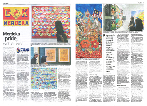 ‘Celebrating Diversity: Consuming Culture, Constructing Identity’ a group exhibition was listing in Starlifestyle by The Star on August 2025