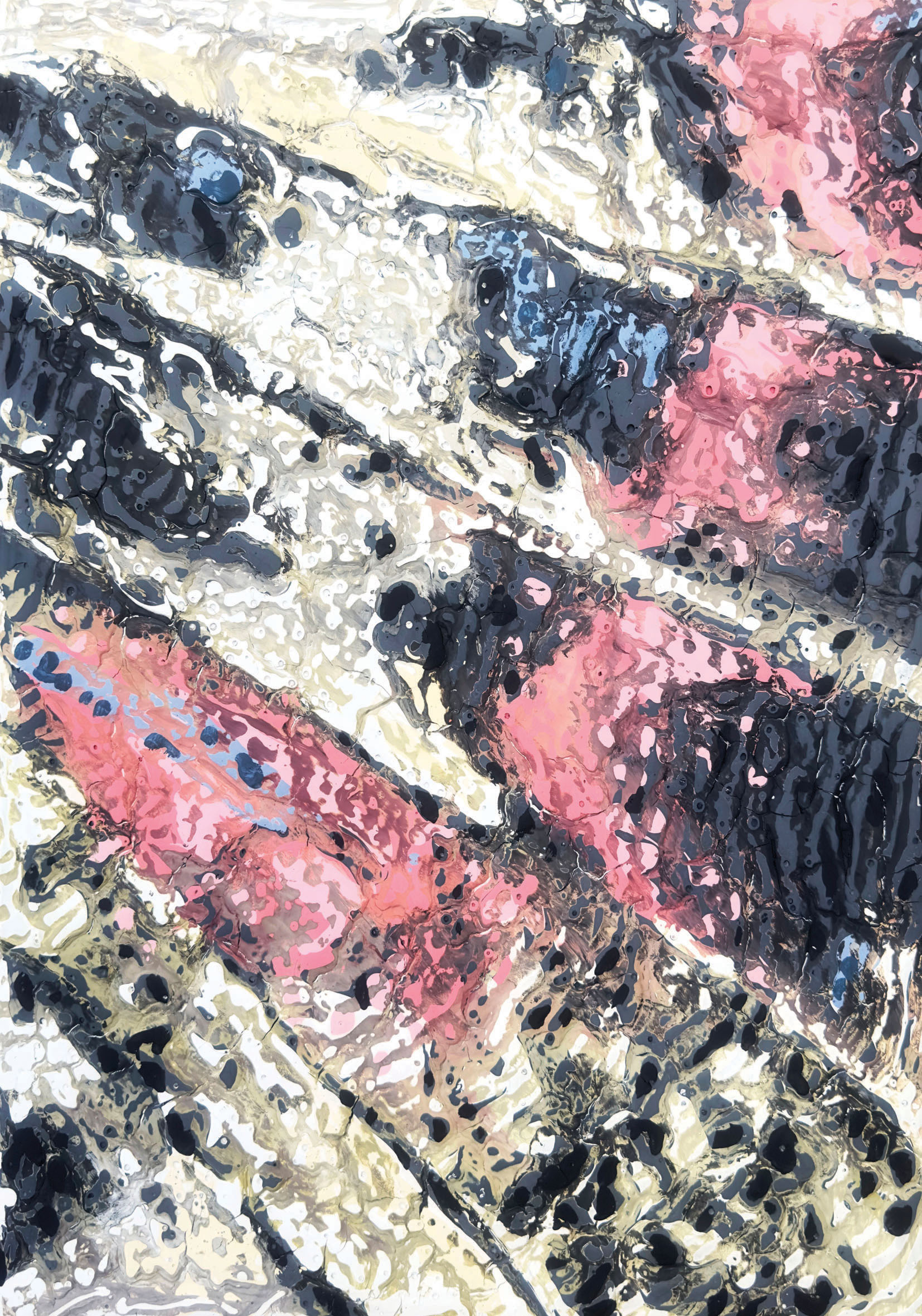 Soft Current Emergent Pattern 60x42cm- Faris Ridzwan