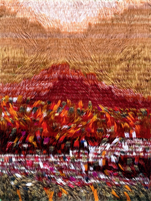 The Mountain Beneath the Burning Sky 