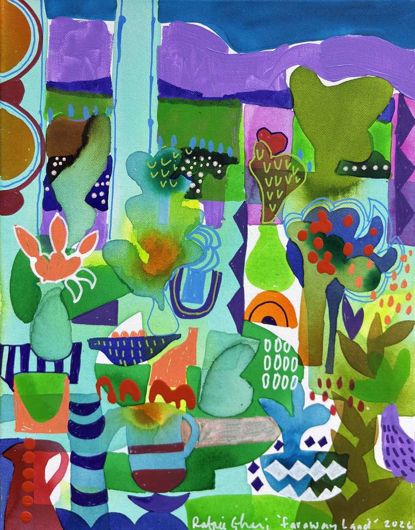 Faraway Land 46x36cm- Rafiee Ghani