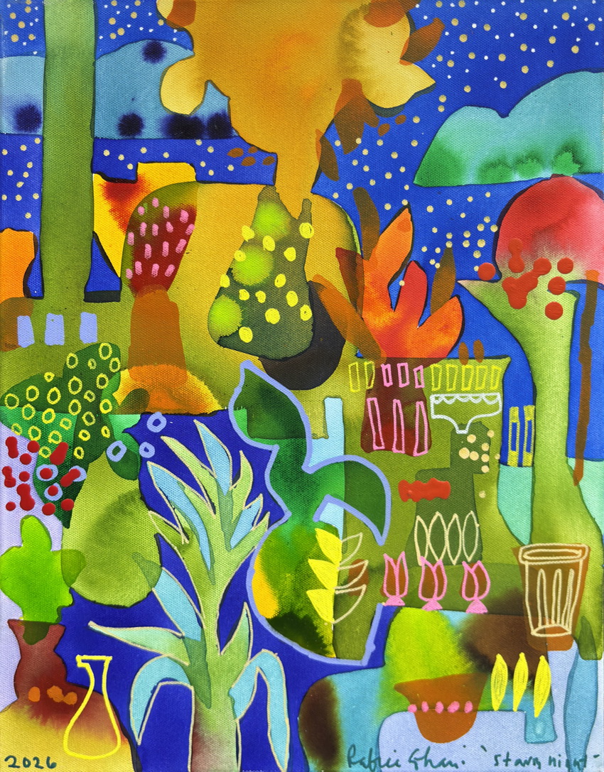 Starry Night 46x36cm – Rafiee Ghani