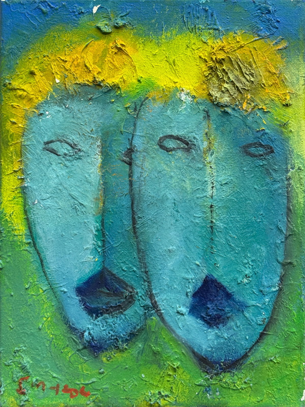 Blue Faces