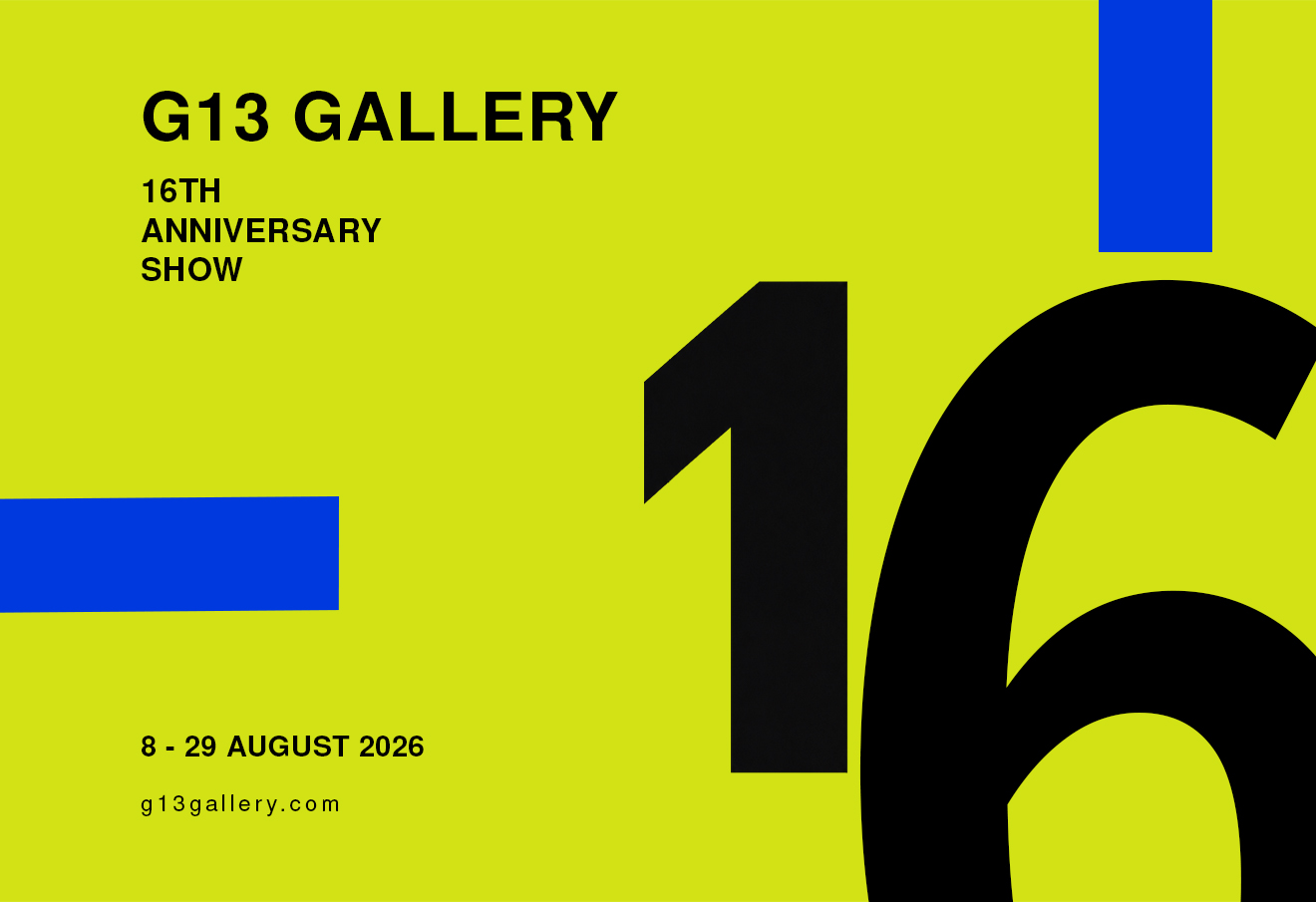 G13 GALLERY 16TH ANNIVERSARY SHOW