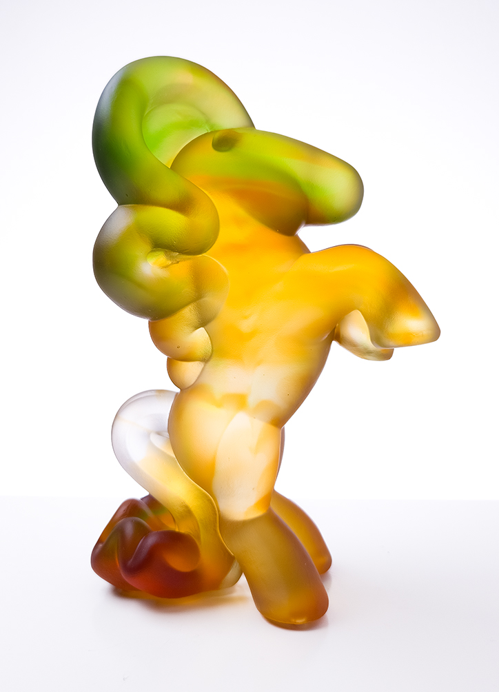 Cloud-Mane horse (amber-green)