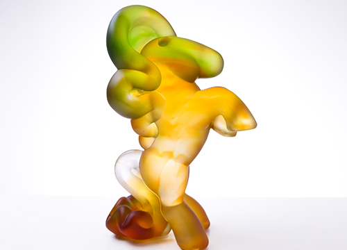 Cloud-Mane horse (amber-green)