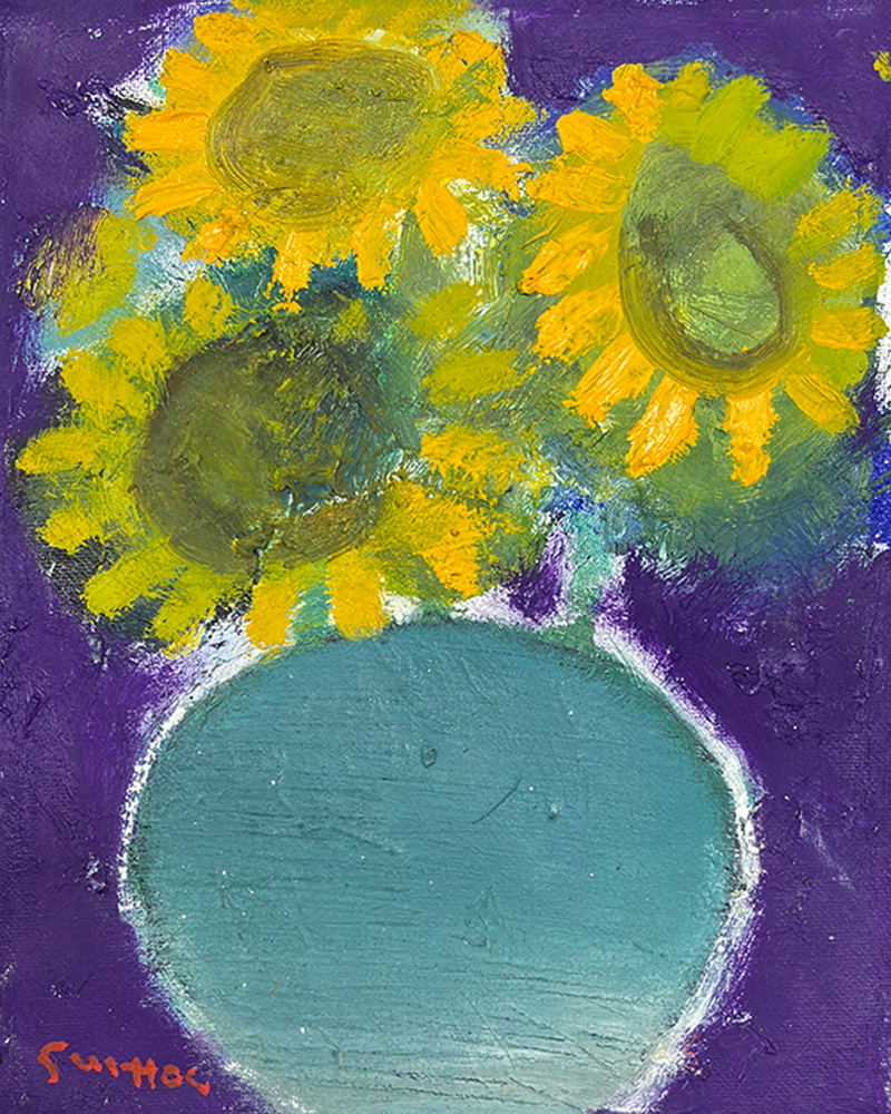 Three Sunflowers