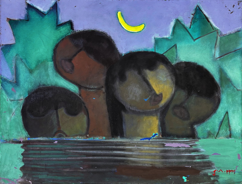 Under Crescent Moon