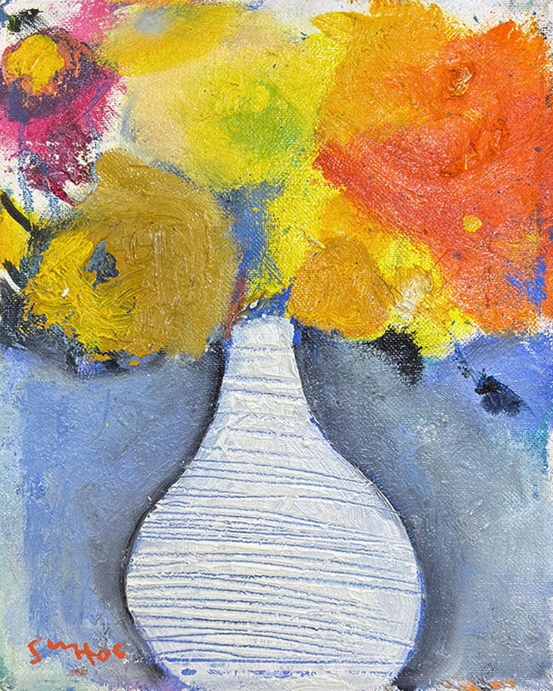 White Vase