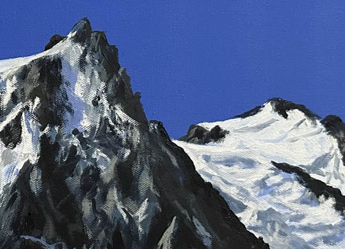 How Blue Is The Sky, Aiguille Du Midi, 3842. No.6 